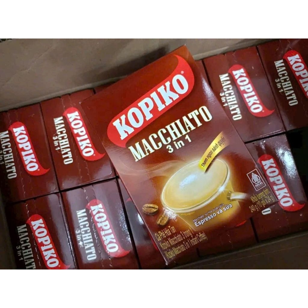 cà phê kopiko hộp 240g date mới 2027