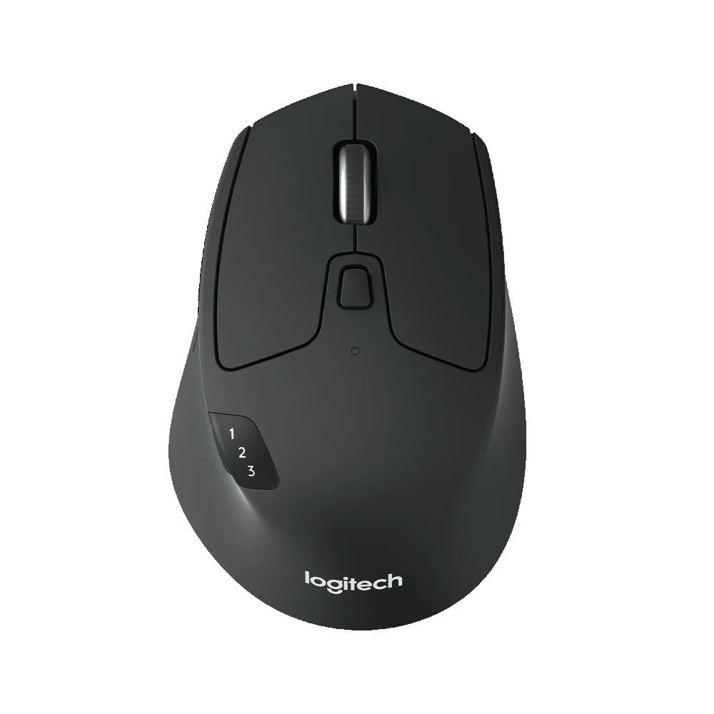 Chuột Không Dây Logitech M720 Triathlon Chính Hãng Kết Nối 3 Thiết Bị (Bluetooth + USB Receiver)