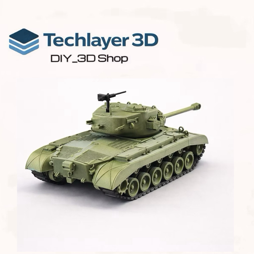 Mô Hình M26  Pershing Tank United States Army Trưng Bày | DIY 3D SHOP