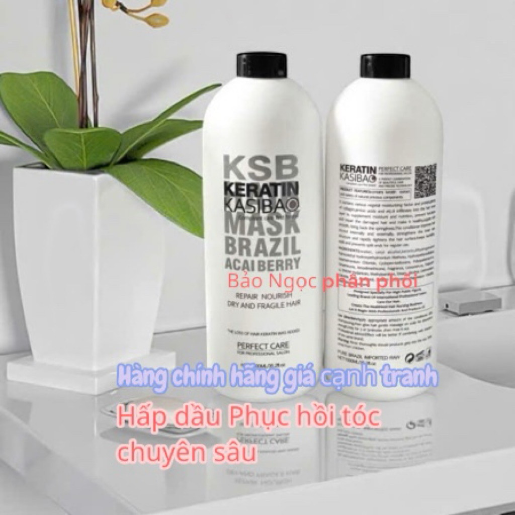 Hấp Kerratin Kasibao KSB phục hồi tóc chuyên sâu