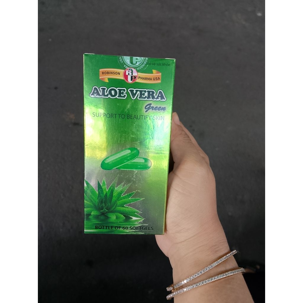 viên uống nha đam giúp đẹp da Alovera