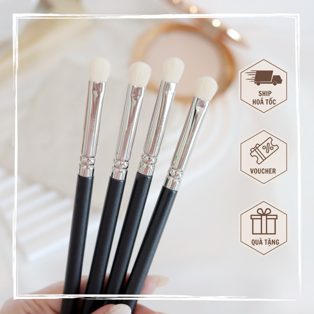 Cọ Tan Phấn Mắt & Đánh Nhũ Mắt TINIBOX 239S – Cọ Mắt Lông Mềm Tán Đều, Blend Mịn, Trang Điểm Chuyên Nghiệp