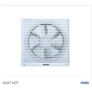 Quạt hút âm tường senko h100 h150 h200 h250