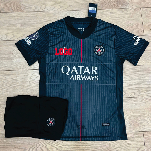 Bộ Quần Áo Bóng Đá CLB Paris 2026, Áo Paris Mẫu 3 Chuẩn Áo Đấu CLB PSG, Vải Thái Cao Cấp