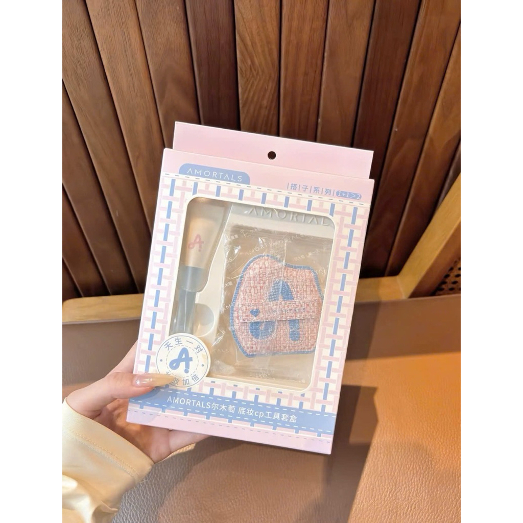 [AMORTALS] Set bông mút + cọ tiên cá Amortals