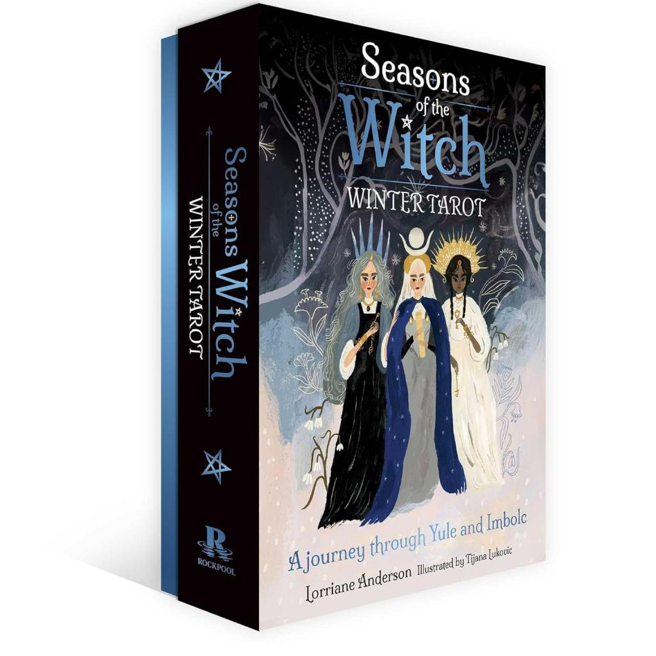 SEASONS OF THE WITCH: WINTER TAROT – Bộ bài Tarot mùa đông huyền bí, năng lượng Yule & Imbolc – APUS