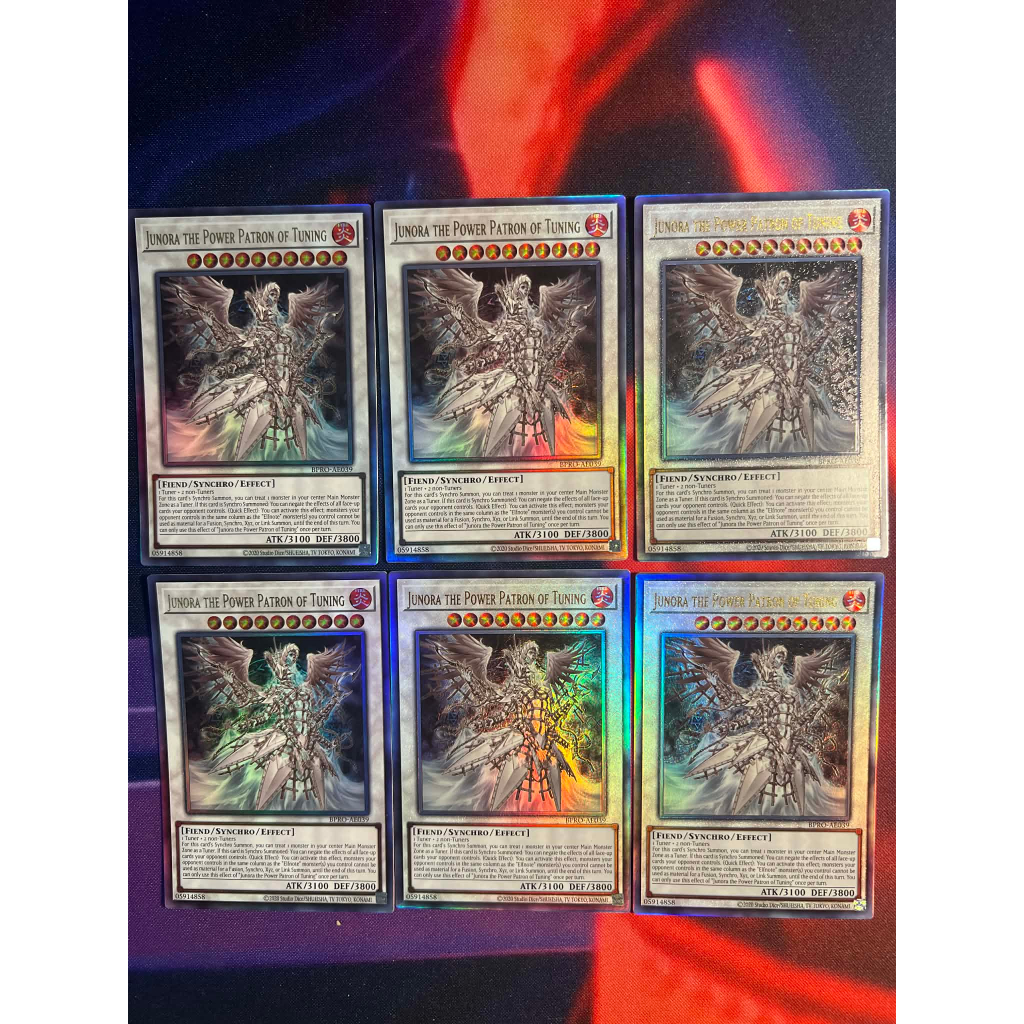 TGT Yugioh thẻ bài Yugioh chính hãng Junora the Power Patrol of Tuning BRPO-AE039 ultimate rare