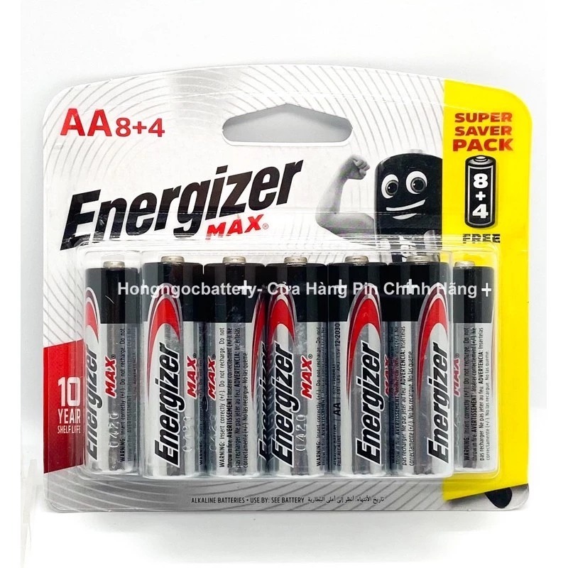 Pin AA , AAA , AAAA , Pin Energizer 1,5V Siêu Bền - Hàng Chính Hãng