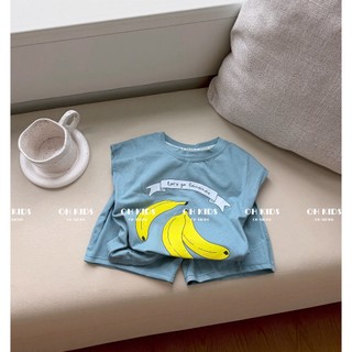 🐻Bộ cộc tay mùa hè in hình cute đáng yêu - Mặc là mê ngay!🐻 ( OH048 )