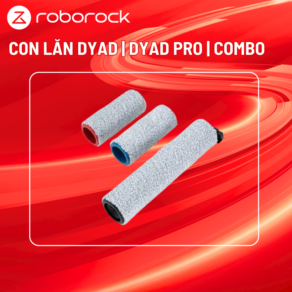 Bộ Con Lăn Máy Hút Bụi Roborock Dyad Pro / Dyad Pro Combo - Hàng Chính Hãng