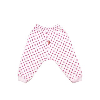 Quần sơ sinh dài chấm bi cao cấp Babiboo BB48