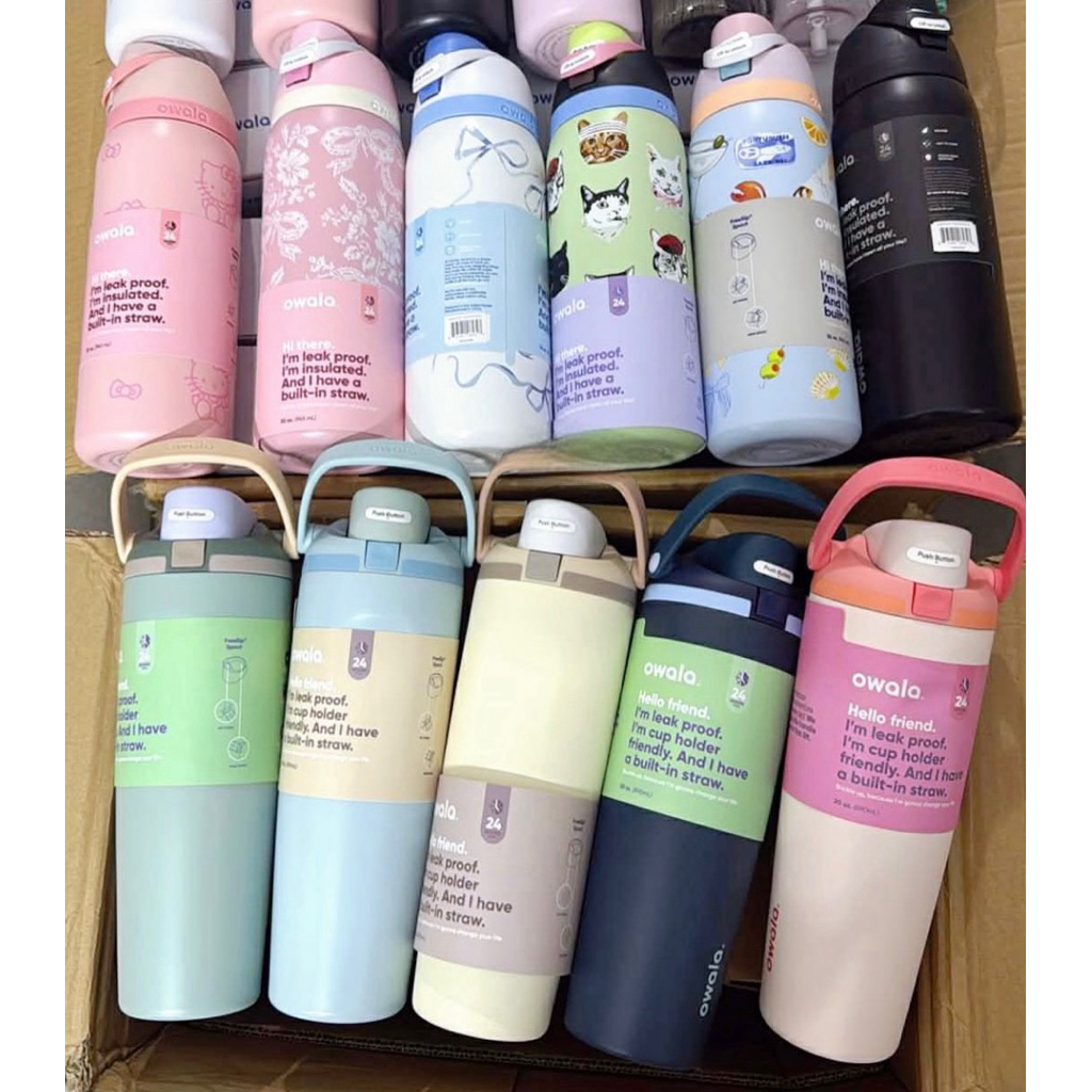 𝗢𝗪𝗔𝗟𝗔 𝗧𝗪𝗜𝗦𝗧 | Bình nước Owala Twist có quai