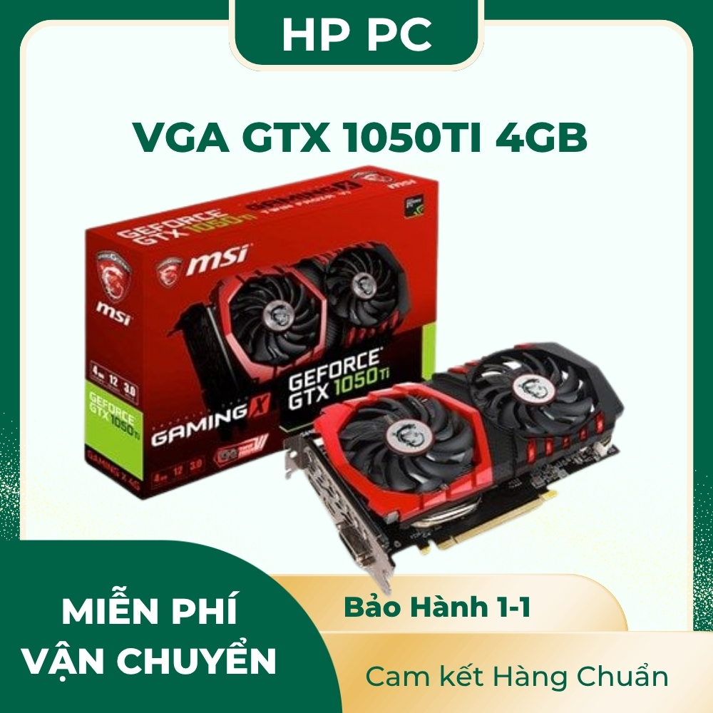 VGA NVIDIA GeForce GTX 1050 Ti 4GB