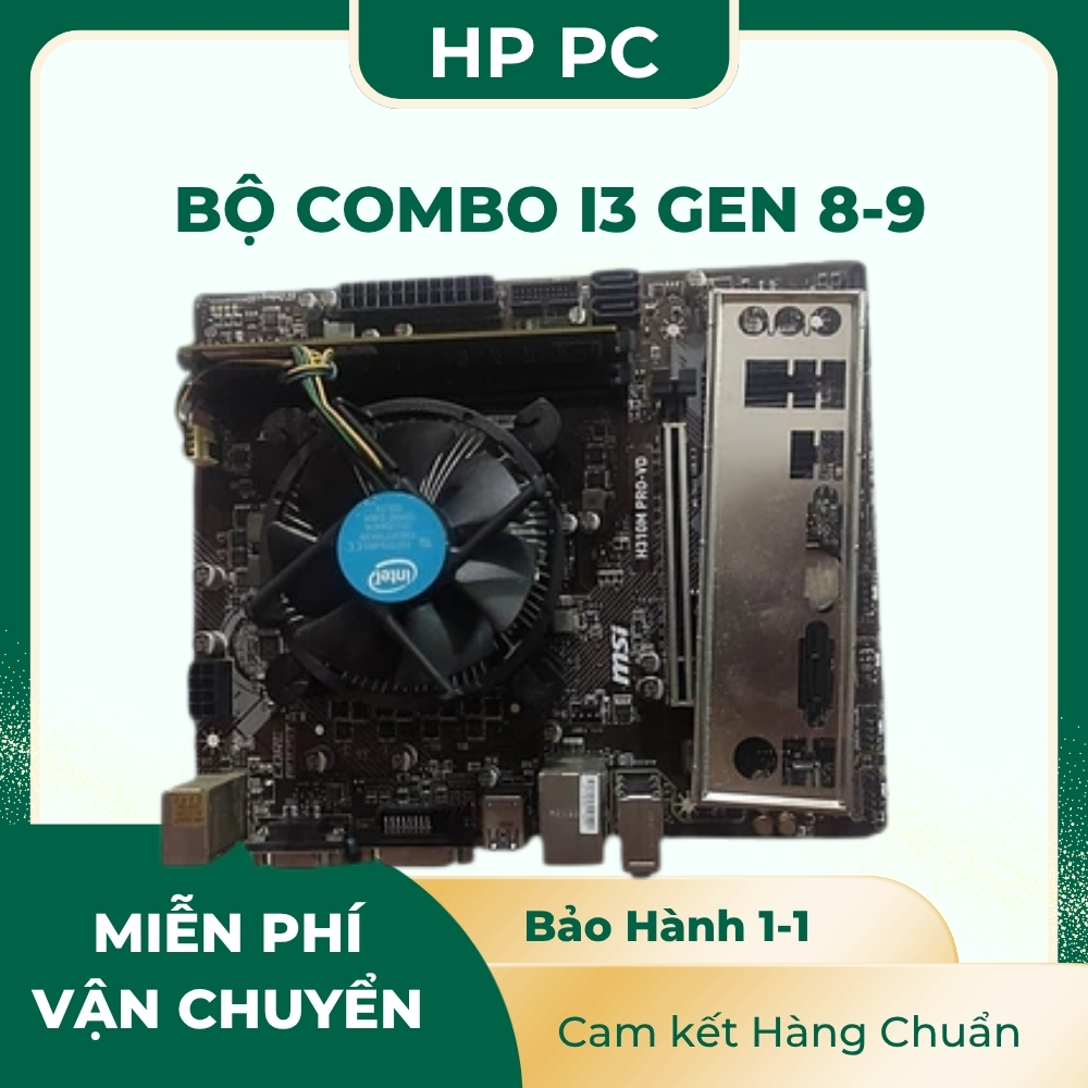 Bộ LK Máy Tính Bàn 8100/9100F/RAM 8GB/H310