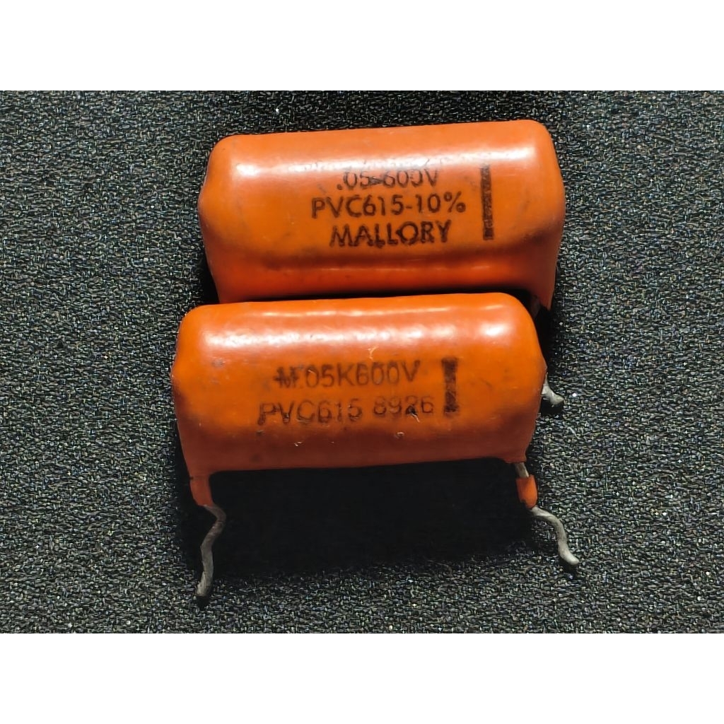 Tụ phim polyester epoxy Mallory Orange Drop 0.05uF 600V tháo máy