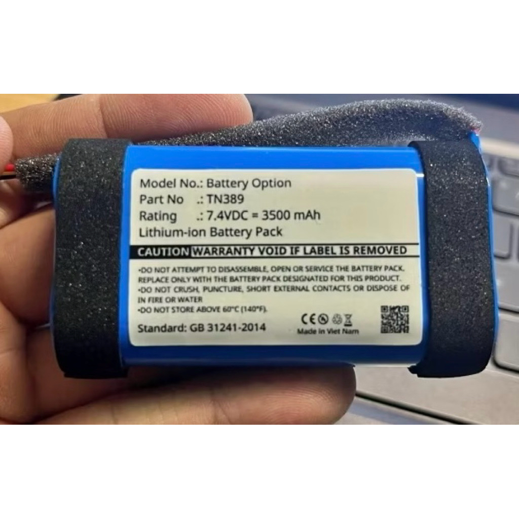 ( Hỏa tốc) Pin Emberton 1 2 Dung lượng cao 3500. Pin Marshall Emberton 1 2 C406A2 dùng thay thế cho 