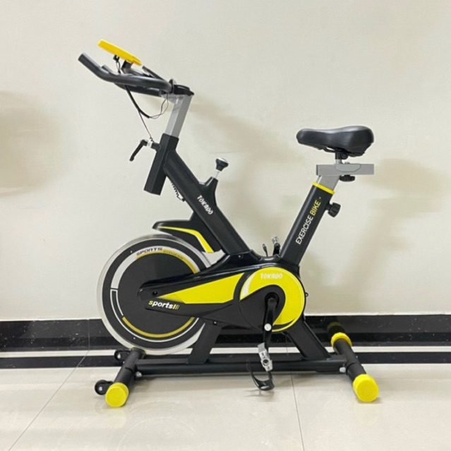 Xe đạp tập thể dục Spin Bike JN55, xe đạp tại chỗ trong nhà hỗ trợ tập luyện giảm cân