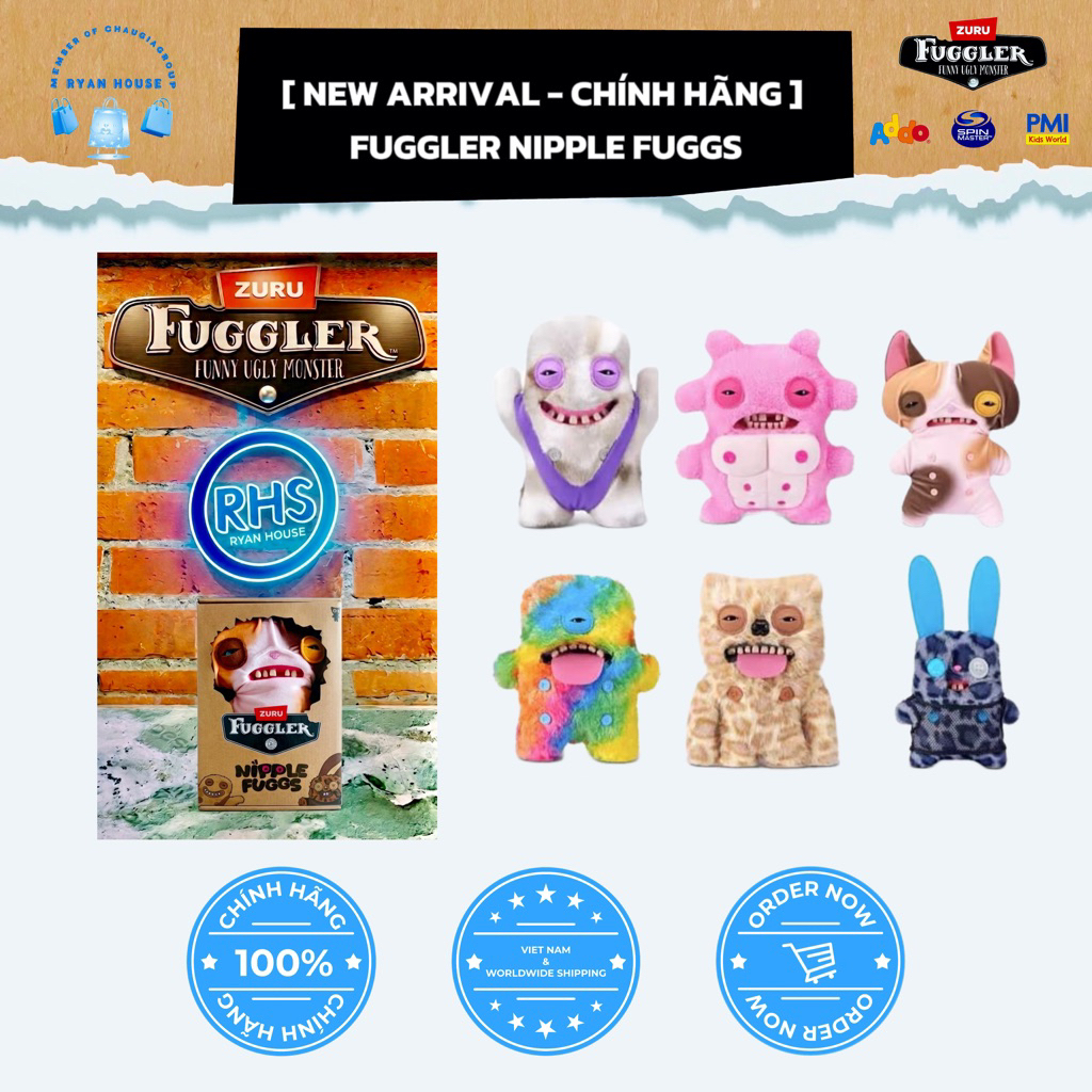 [ NEW ARRIVAL - CHÍNH HÃNG ] FUGGLER NIPPLE FUGGS