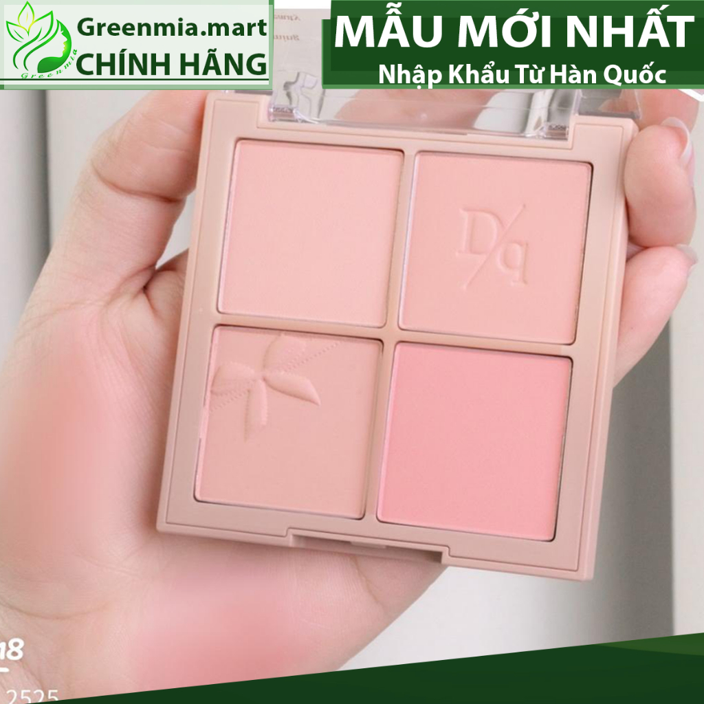 Phấn Má Hồng Dasique Màu 10 Muted Nuts Dasique Blending Mood Cheek Tone Hồng Đất Nude [NHẬP KHẨU CHÍ