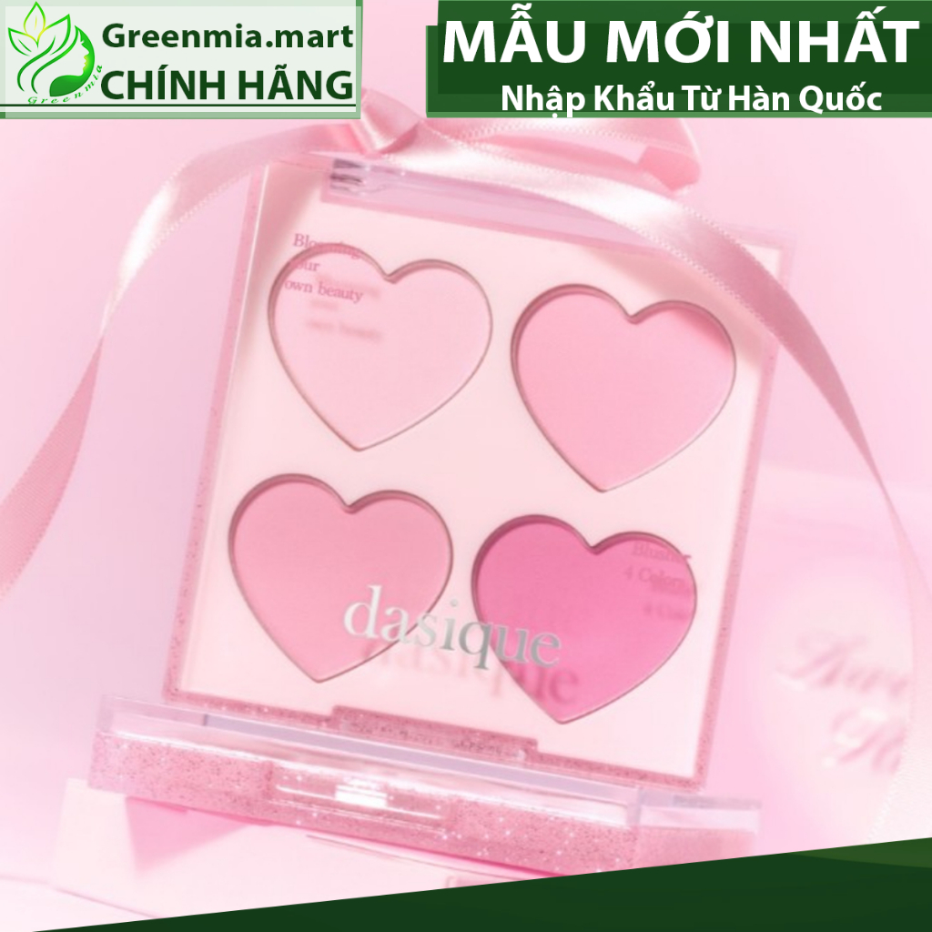 Phấn Má Hồng Dasique Màu 13 Sweet Heart Dasique Blending Mood Cheek Tone Hồng Baby Nhẹ Nhàng Dễ Thươ