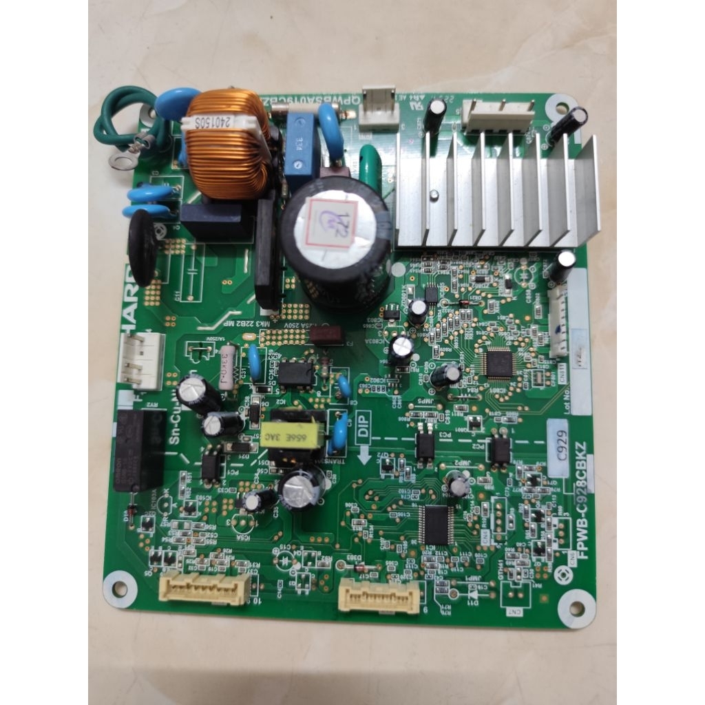 bo mạch tủ lạnh sharp inverter c928 c929