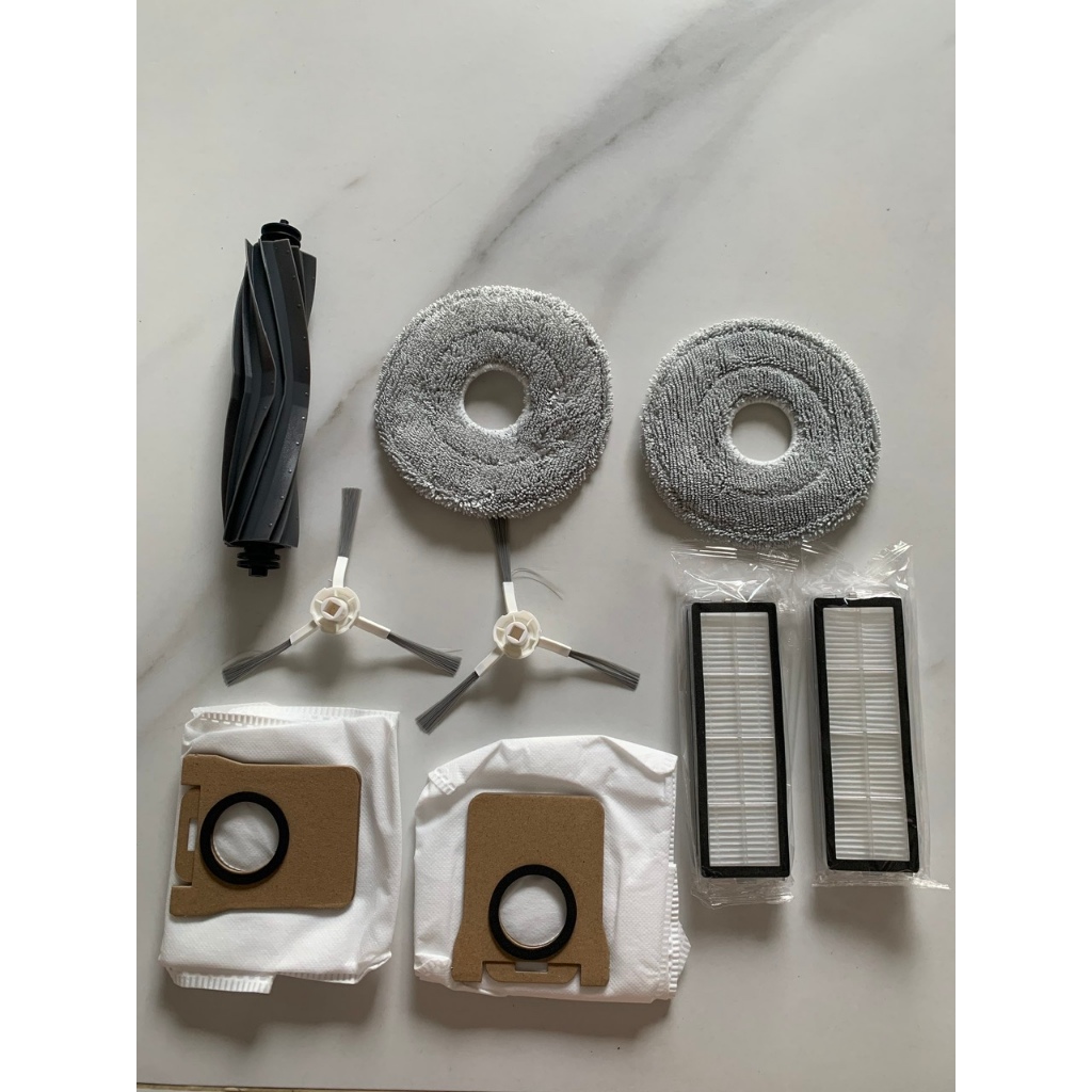 Bộ phụ kiện Dreame L10s Ultra L10 Ultra L10 Prime – Chổi chính, chổi cạnh, HEPA, khăn lau, túi
