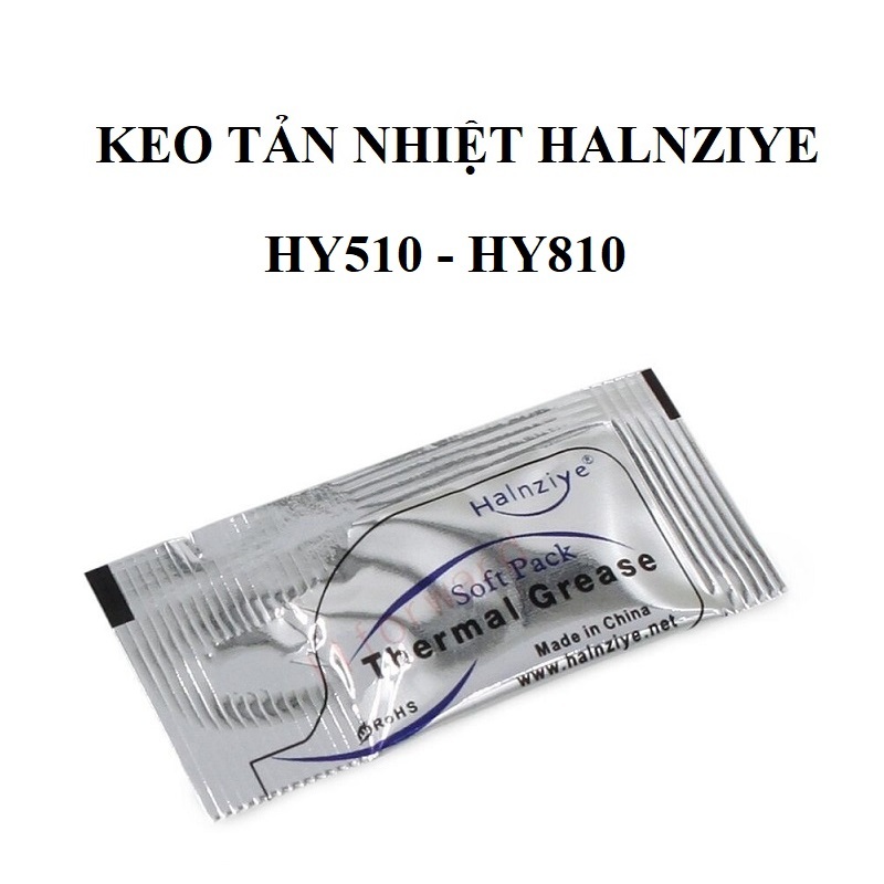 Keo tản nhiệt Halnziye gói mềm, HY510 - HY810
