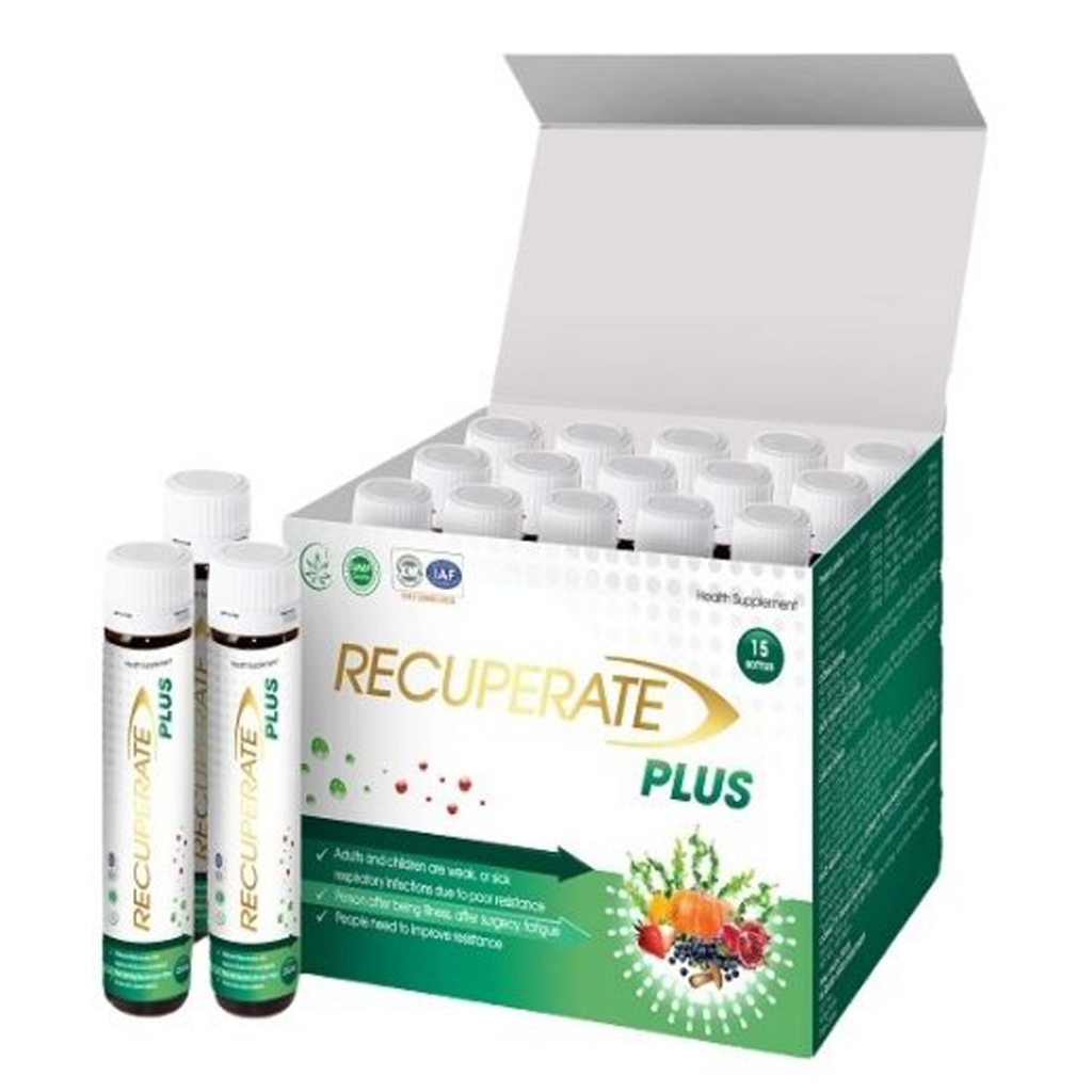 Đạm Tươi Uống RECUPERATE Plus – 20 lọ/250ml