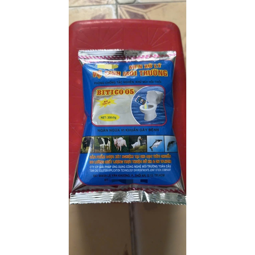 Men xử lý hầm cầu - Men xử lý đáy ao tôm cá, men bể phốt.