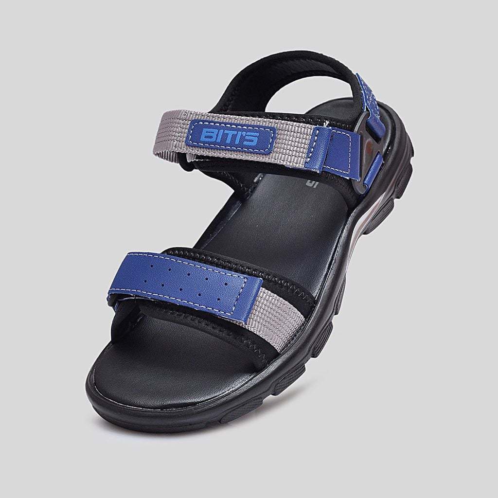 BITIS | Sandal bé trai size 36-40 | Dép quai hậu dành cho học sinh,quai dù nhám dán đế nhẹ BPB001600