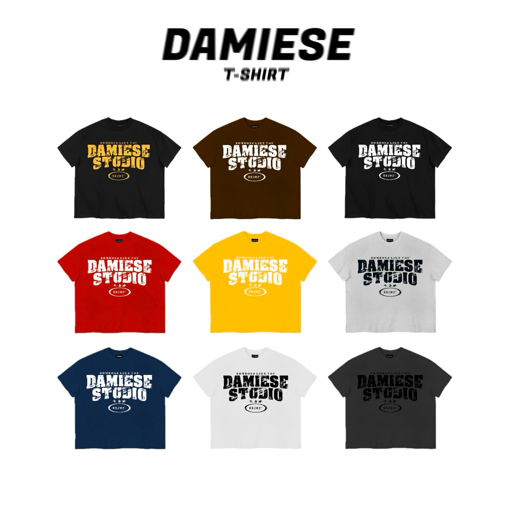 ÁO THUN BOXY "DAMIESE CLASSICAL" COTTON 260GSM