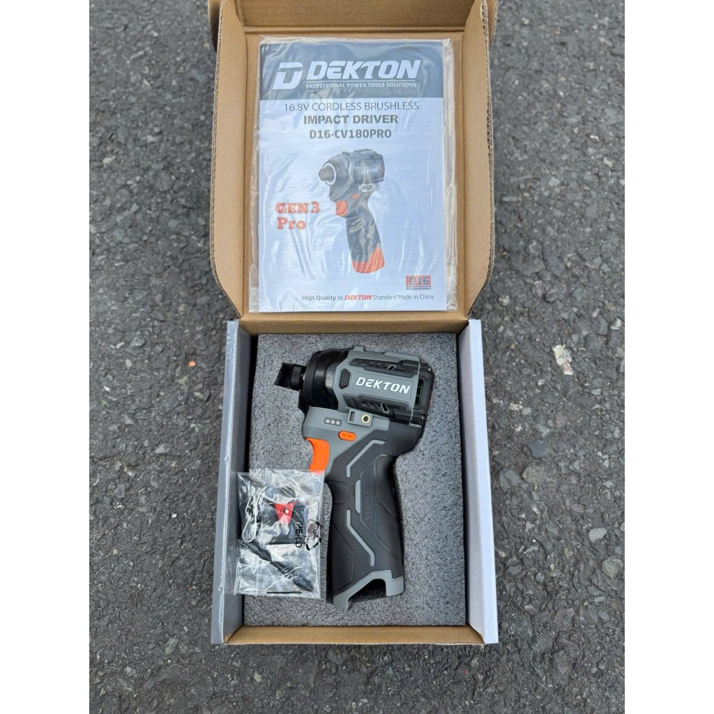 Máy chuyên Vít 16.8V Dekton Gen 3 D16 CV180PRO