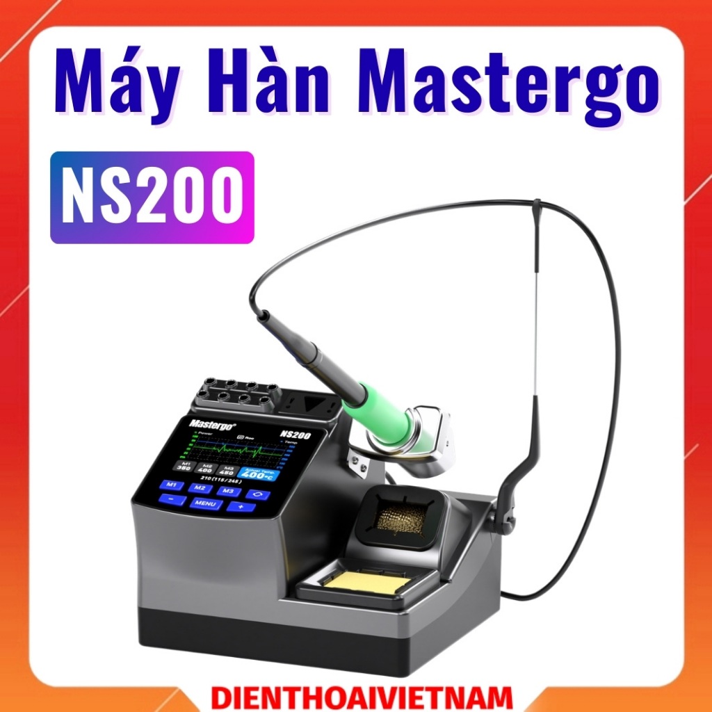 Máy hàn Mastergo NS200 200W kèm 3 mũi C210