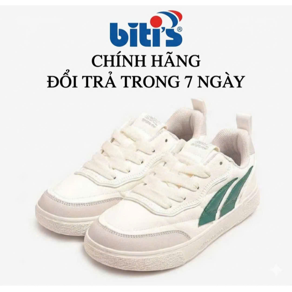Giày Thể Thao Nam Bitis Hunter Street HSM008600NAD, HSM008600XLD, HSM008600XAL ( Nâu Đậm, Xanh Lá Đậ