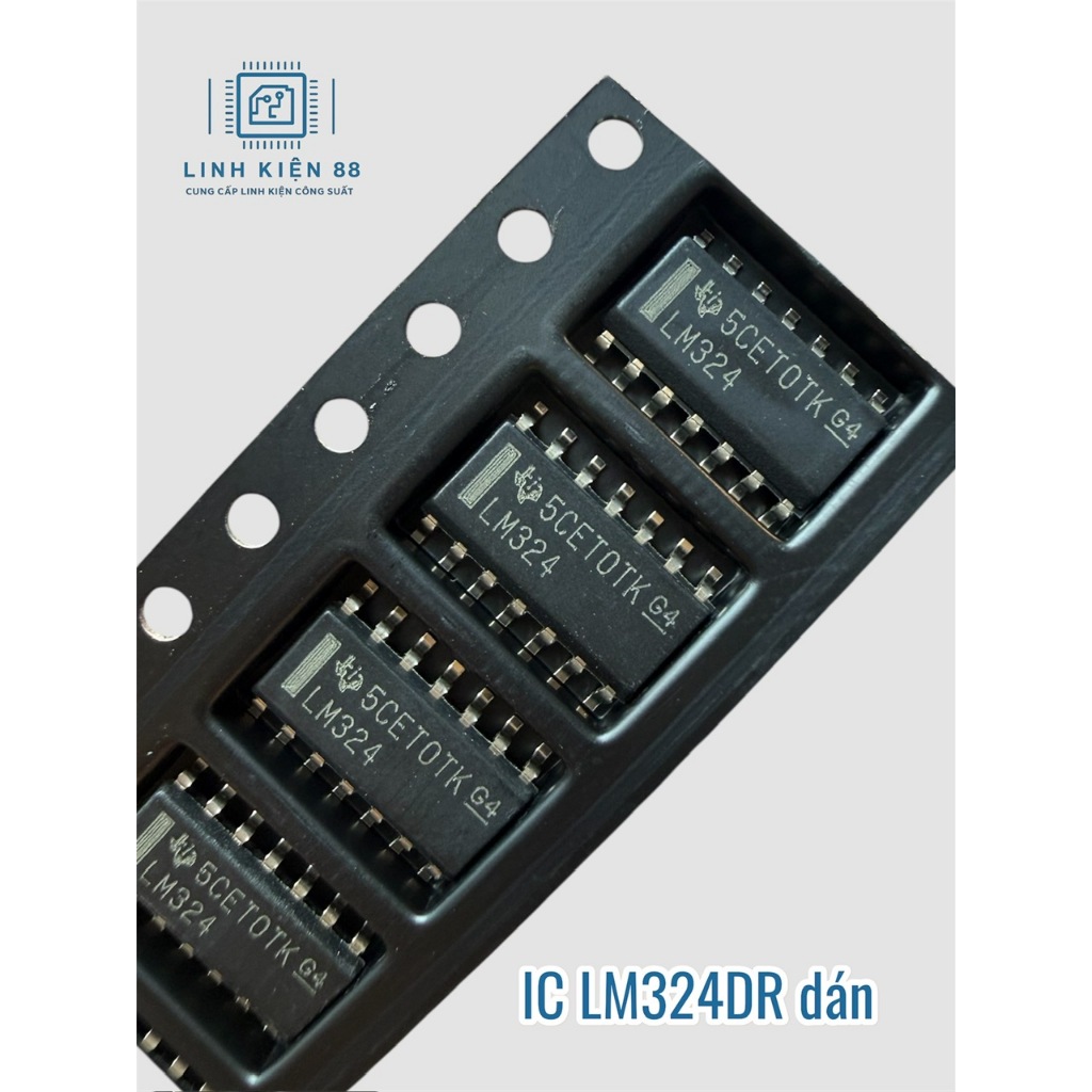 10 con LM324 LM324DR SOP-14 chính hãng TI