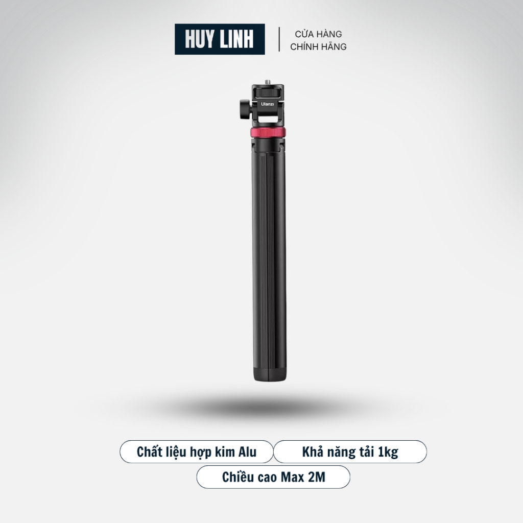 Chân đèn kiêm tripod Ulanzi MT79 cầm tay cao tối đa 2m cao cấp chính hãng