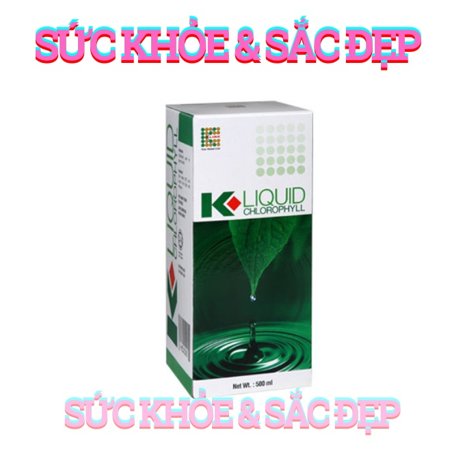 Nước diệp lục - KLink diệp lục Klink Liqid Chlorophyll Malay sia 500 ML/Chai