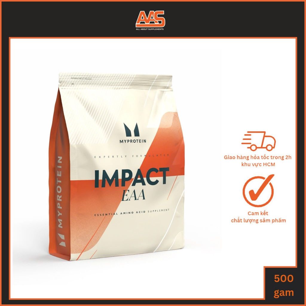 Thực phẩm bổ sung bột Impact EAA - 500g - Myprotein