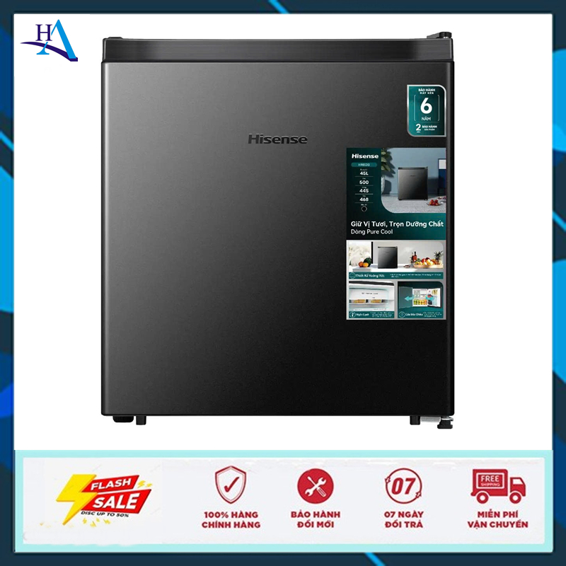 Tủ lạnh Hisense 45 lít HR05DB (Free Ship Nội Thành TP.HCM-Ngoài Tỉnh Liên Hệ Shop)