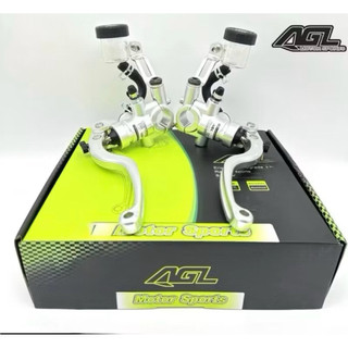 [ Chuẩn trung] Tay phanh AGL CNC bình dầu rời siêu nét gắn cho xe điện