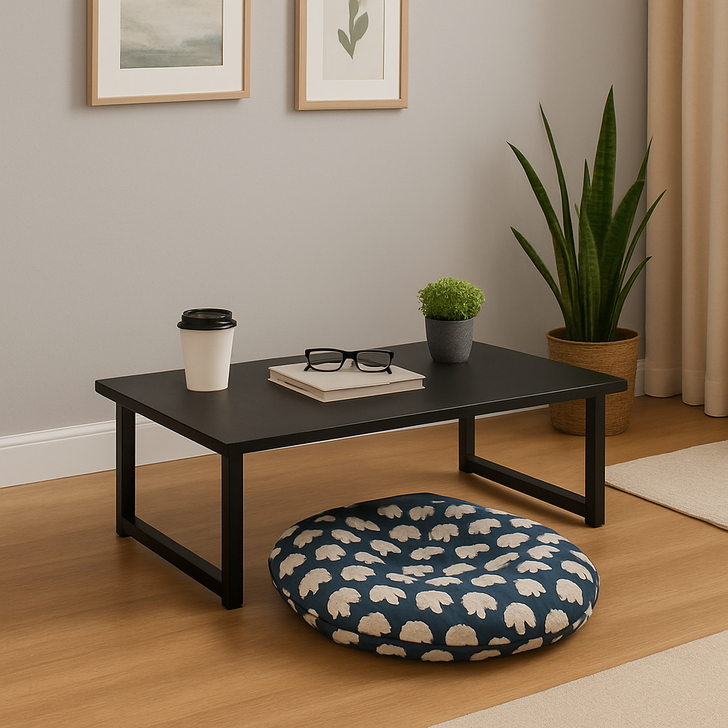 Bàn bệt gấp gọn , bàn UB40 ngồi bệt đa năng đã lắp ráp sẵn , kích thước 40x80 nhỏ gọn | BigBuy360 - bigbuy360.vn
