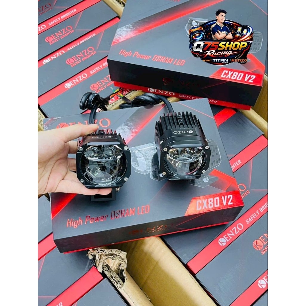 Kenzo cx80 v4  bản nâng cấp quạt tản nhiệt pha siêu mạnh 70w  bảo hành 1 năm