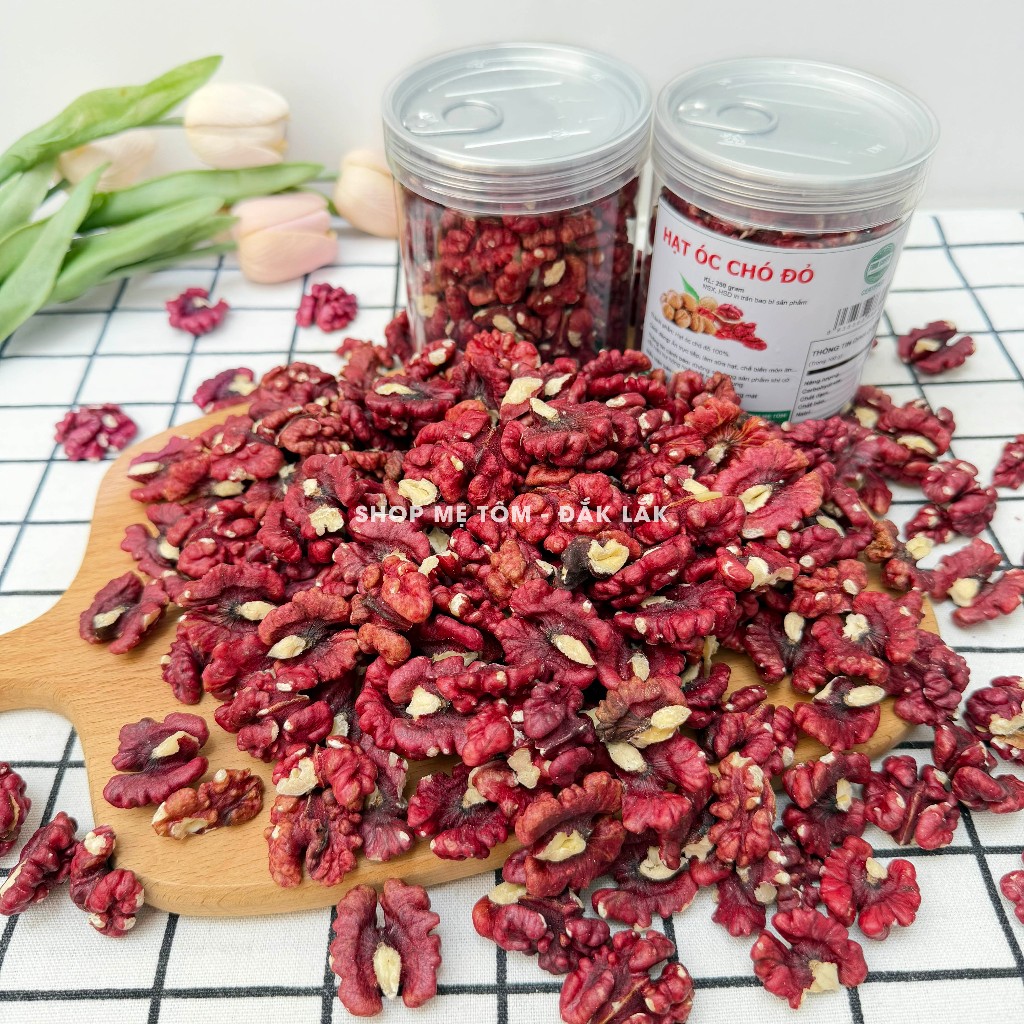 250GRAM NHÂN ÓC CHÓ ĐỎ MỸ SHOP MẸ TÔM (CÓ XUẤT HÓA ĐƠN CÔNG TY)