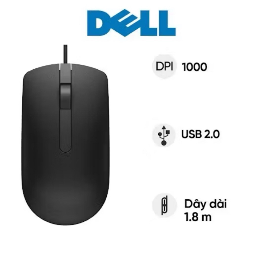 Chuột Dell MS116 - Chính hãng Dell