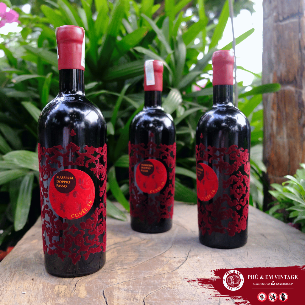 Rượu Vang Đỏ Ý Masseria Doppio Passo Cuvee 16