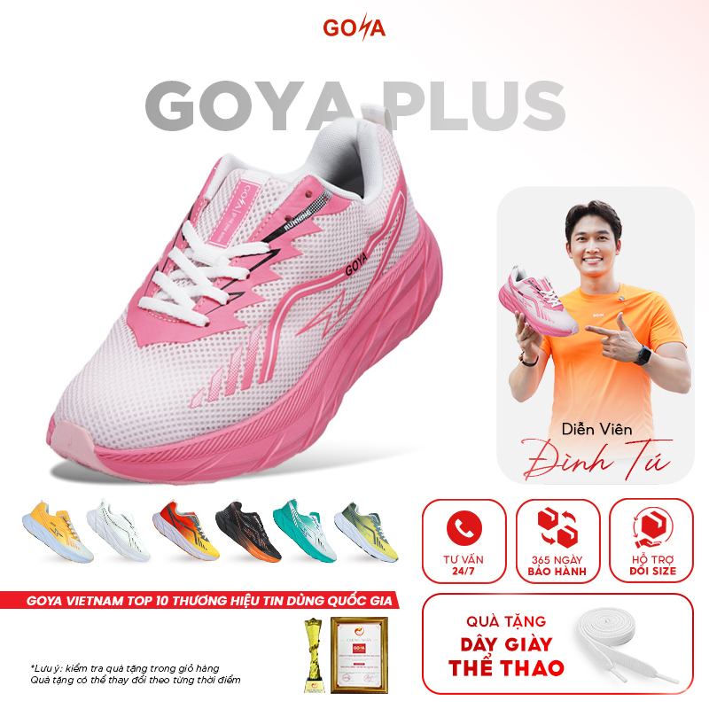 Giày thể thao chạy bộ nam nữ Goya Plus năm 2026 - Tổng hơp những màu đặc biệt