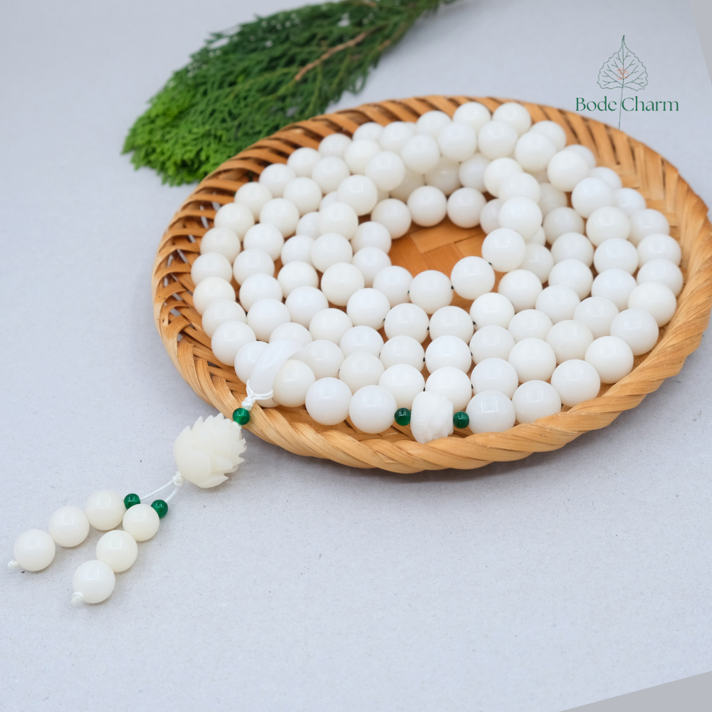 Chuỗi 108 hạt Bồ Đề đa sắc tròn 12mm| Bồ Đề Charm| Chuỗi hạt Bồ Đề niệm Phật 108 hạt 12 ly