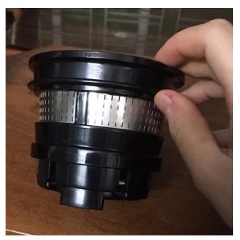 Màng lưới lọc inox máy ép hoa quả chậm savtm JE230, JE35, JE07 loại mới - linh kiện