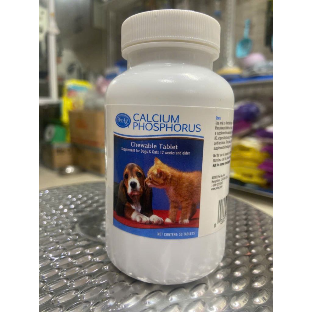 Thực phẩm bổ sung canxi cho chó, mèo Calcium phosphorus