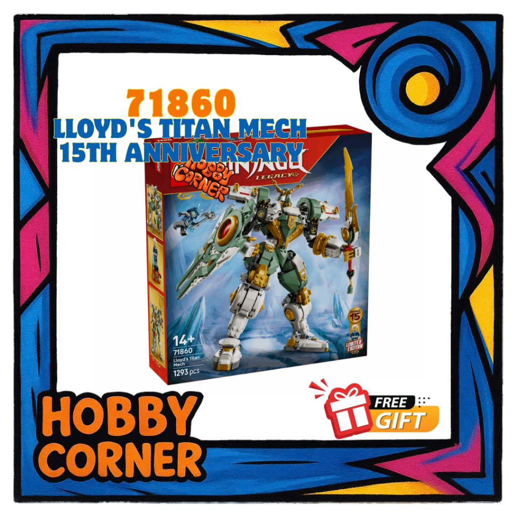 71860 – Lloyd’s Titan Mech 15th Anniversary 🤖🎉 Chiến giáp khổng lồ phiên bản kỷ niệm đầy uy lực